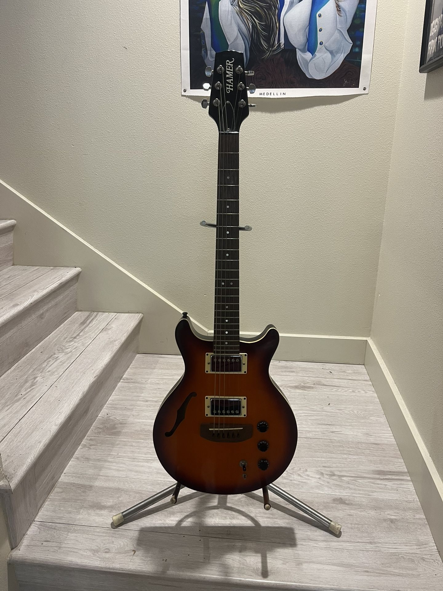 Hamer Duo Tone Burst Guitar