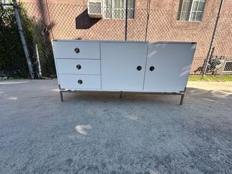 West Elm Malone Buffet Media Console Entertainment Center Tv Stand Cabinet Sideboard Credenza