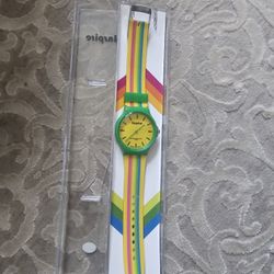 Polaroid Unisex Blue Band Watch