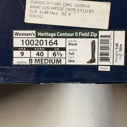 Ariat Women’s Riding Boots - Size 9 