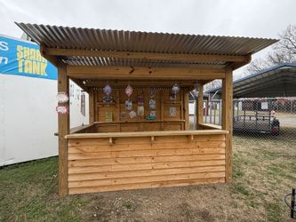 🚨 ONE ONLY! 50% OFF! 10x5 Taverns To Go® Dunbar Outdoor Patio Bar – HALF PRICE