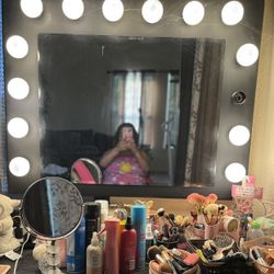 Vanity (black) Mirror Only 