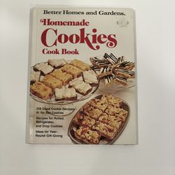 VTG Better Homes & Gardens Homemade Cookie Cookbook