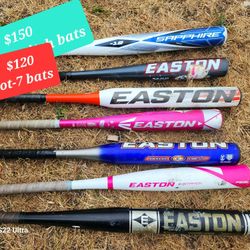 LOT-7 FASTPITCH BATS