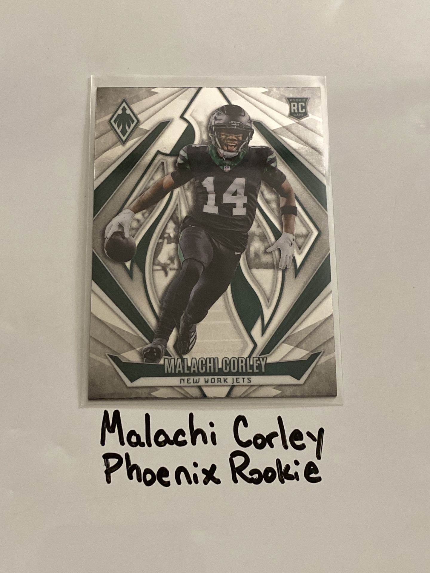 Malachi Corley New York Jets WR Phoenix Rookie Card.