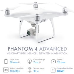 DJI Phantom 4 Advanced (Best 4K Commercial Drone)