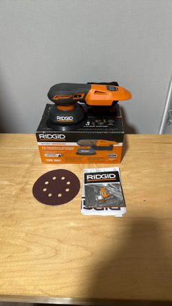 RIDGID 18V SubCompact Brushless Random Orbit Sander (Tool Only)