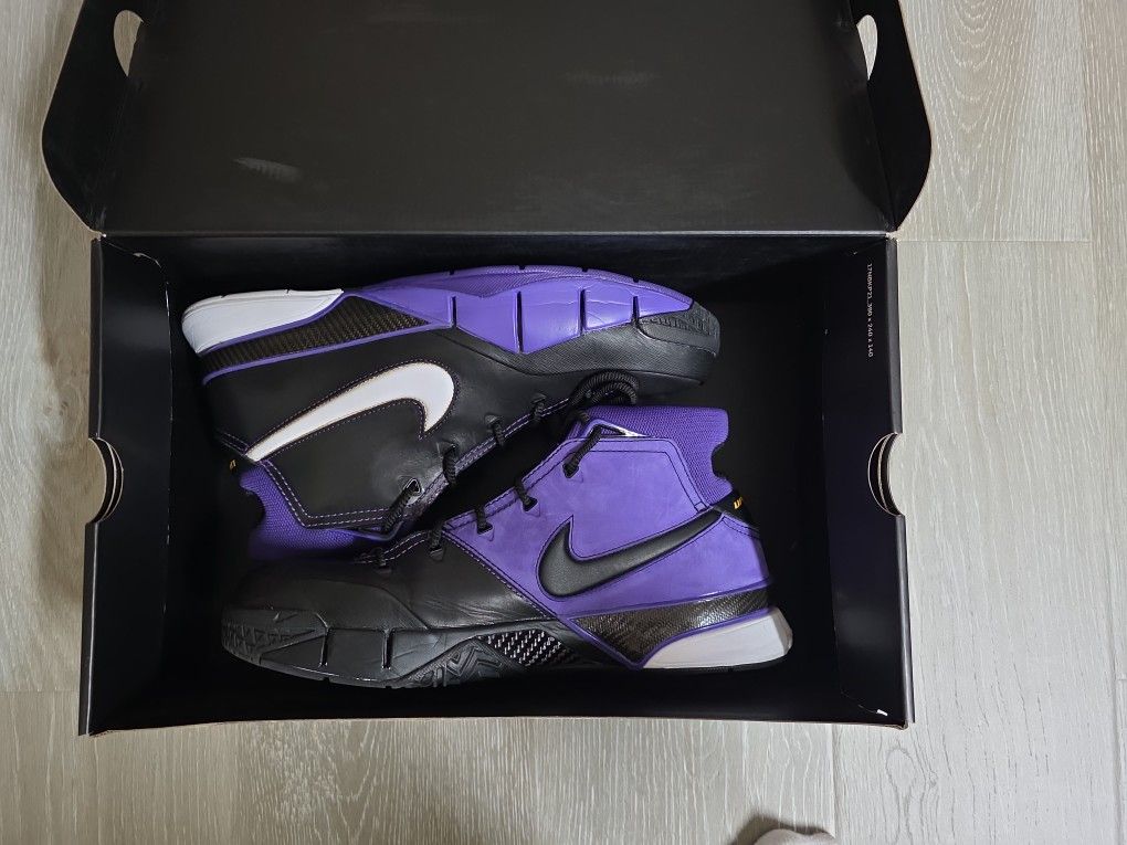 Kobe 1 Protro Size 12 'Black Out'