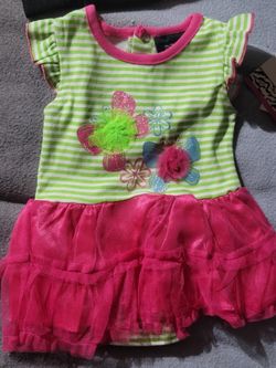 Baby Tutu Onesie $3 (One Available In Size 0-3 months)