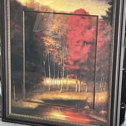 Robert Striffolino Vermilion Meadow Wall Hanging