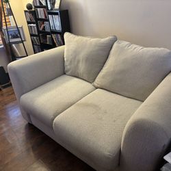 White 2 Seater Couch