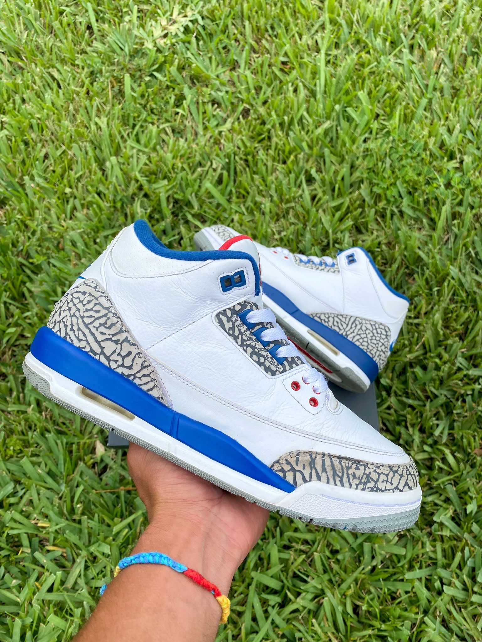 Air Jordan 3 Retro “True Blue” (GS size 7y)