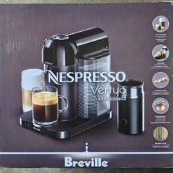 Nespresso Vertuo Coffee & Espresso Maker Aeroccino3  Milk Frother BNV250CRO1BUC1