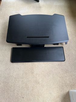 VIVO Sit Stand Desktop Workstation