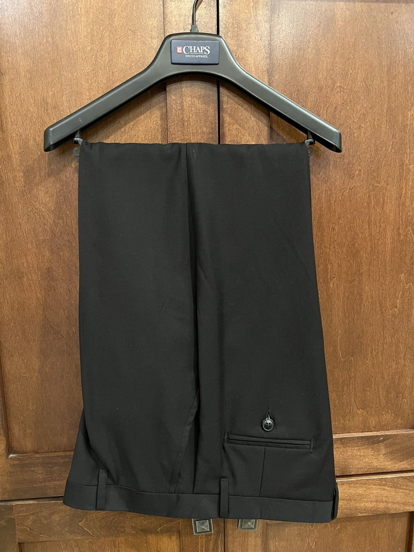 Boys Black Dress Pants Size 14 Husky Short by Chaos