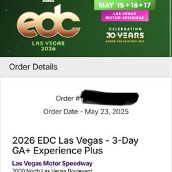 3 Day GA+ 