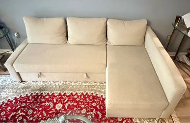 Couch: IKA Friheten Sleeper sectioal 3 seat w/storage