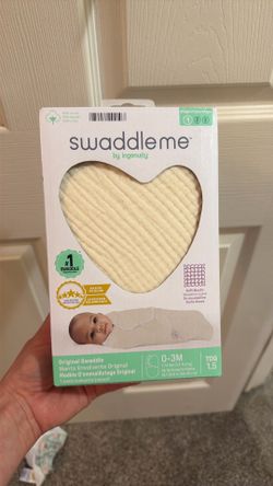 New in Box is ingenuity Muslin Swaddle