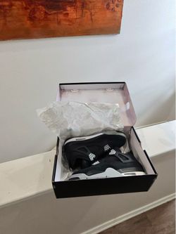 Air Jordan 4 Retro 'Black Canvas' 8.5M