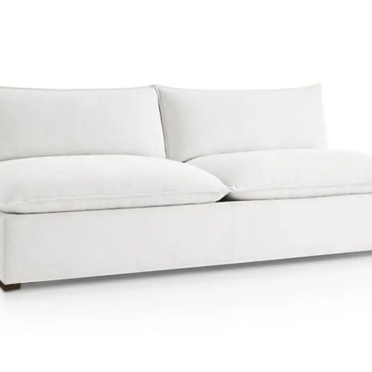 Non-Toxic Cloud Sofa, Armless Loveseat