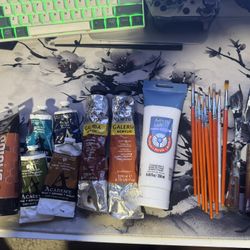 Acrylic Paint Supplies (ANY OFFER GOOD)
