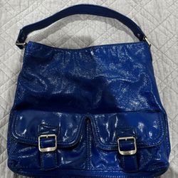 Royal Blue Michael Kors Purse