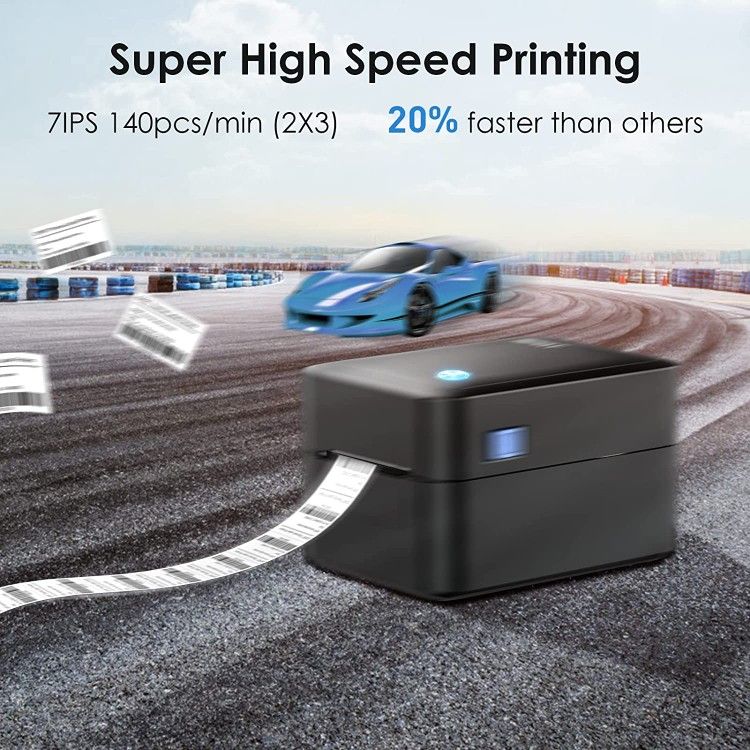 NEW Bluetooth Label Printer - Wireless Label Maker for 1"-3.15" Width Barcode