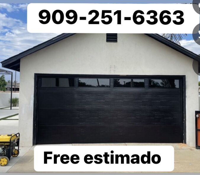 Garage Doors Black 