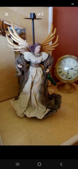Angel candleholder
