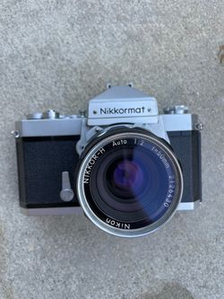 Nikon Nikkormat 35mm Film SLR Camera