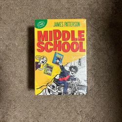 Middle School by James Patterson Books 1-4