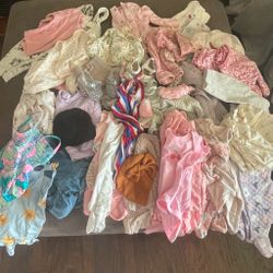 Baby Girl 0-3months Clothes