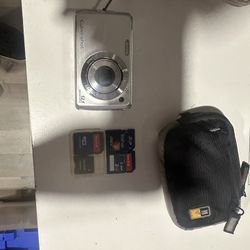 Sony Cyber-shot DSC-W220 Digital Camera + Memory Card Bundle