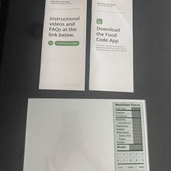 Food Scale Greater Goods Nutrition Facts Scale