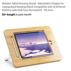 Wooden Tablet Stand