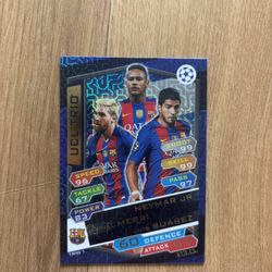 MATCH ATTAX UEFA CHAMPIONS LEAGUE 2016/17 UCL TRIO MESSI/NEYMAR/SUAREZ TRIO 1