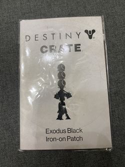 Destiny 2 Exodus Black Iron-on Patch