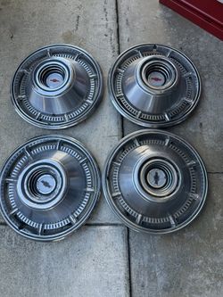 66 Impala Hubcaps