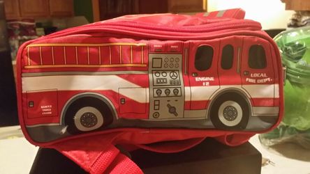 Fire truck backpack