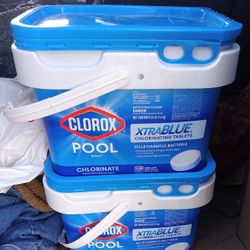 Clorox 3" Chlorine Tablets 25lb Tubs
