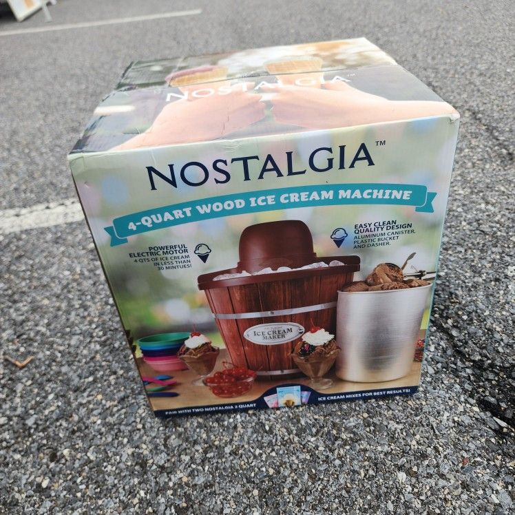 Nostalgia Home Ice Cream Maker