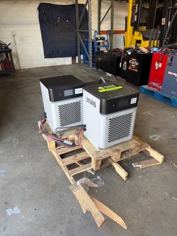 Forklift battery chargers
