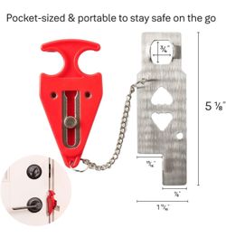 Portable Travel Door Lock Security Device