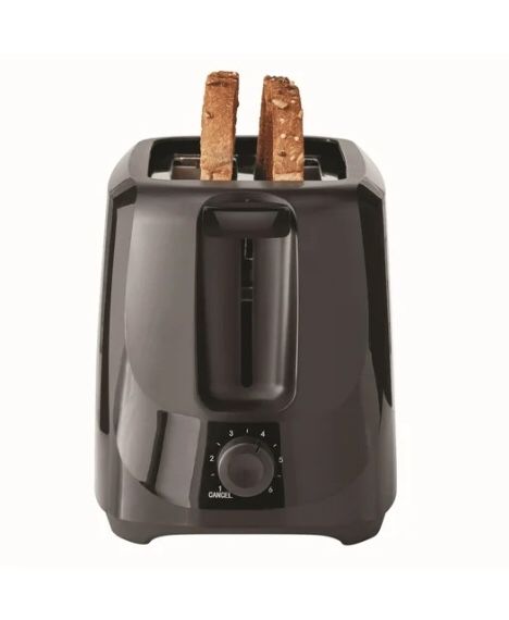 Brand new in box.Slice toaster with 6 shade settings and removable crumb tray.