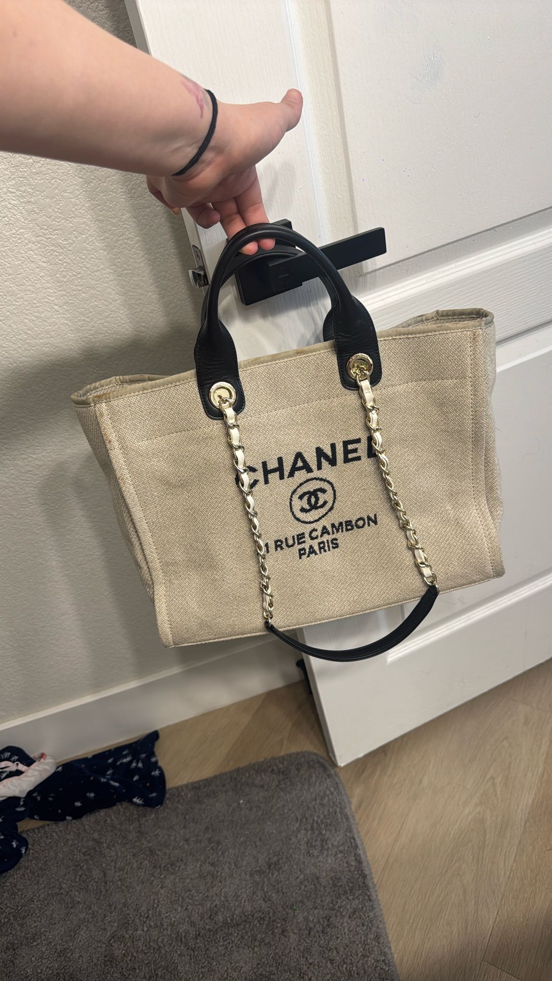 Chanel Deauville Cloth Tote