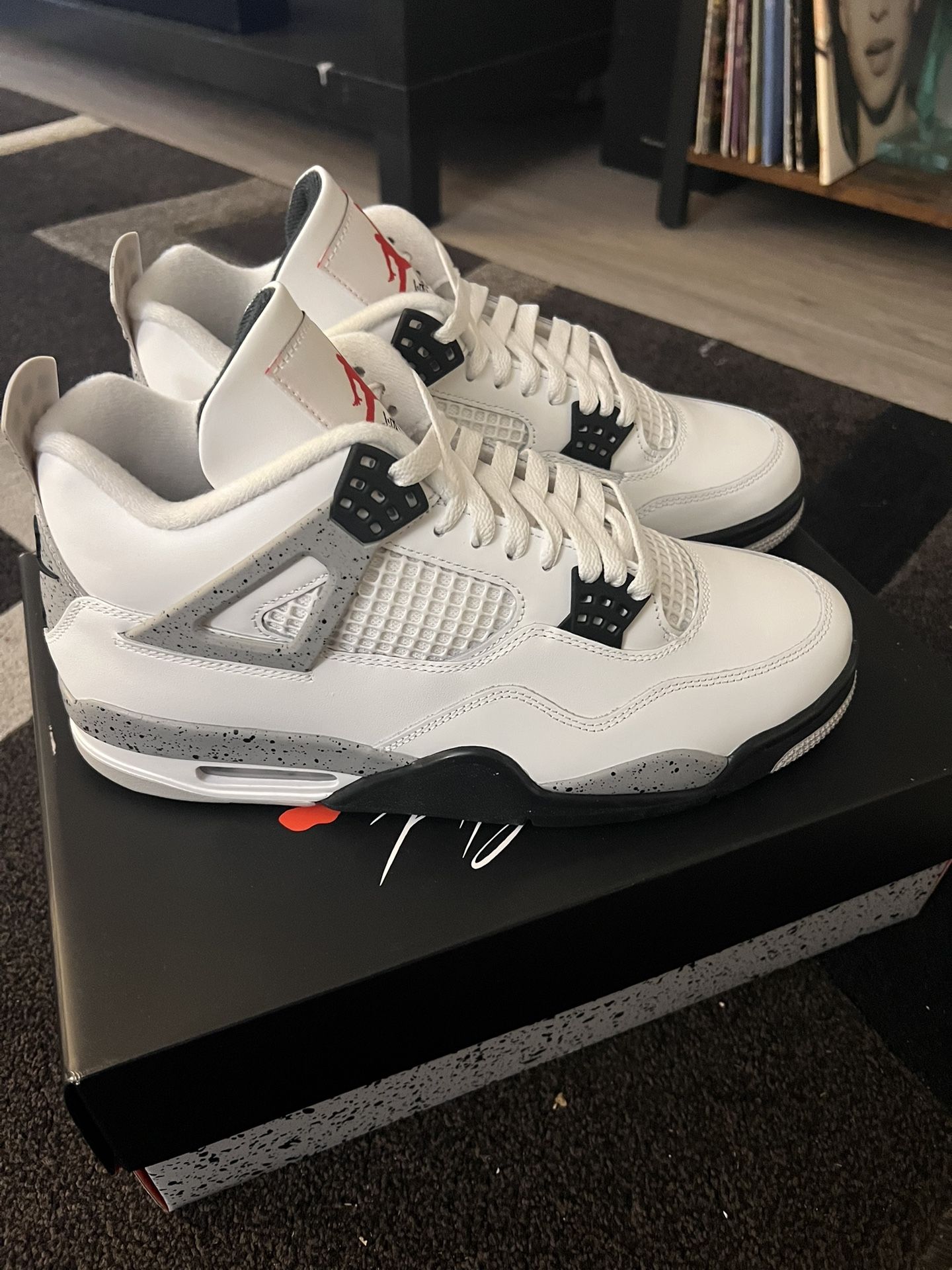 Jordan IV Cement 4 New Size 10.5