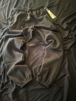 Black Essentials pants Small