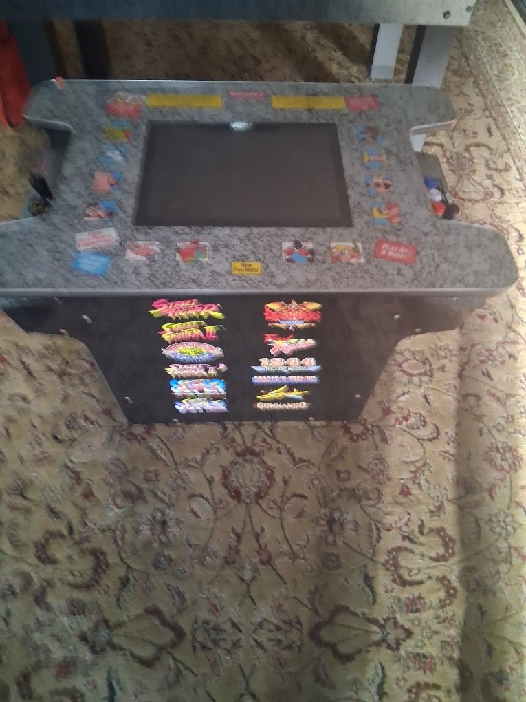 Classic Arcade Game Table