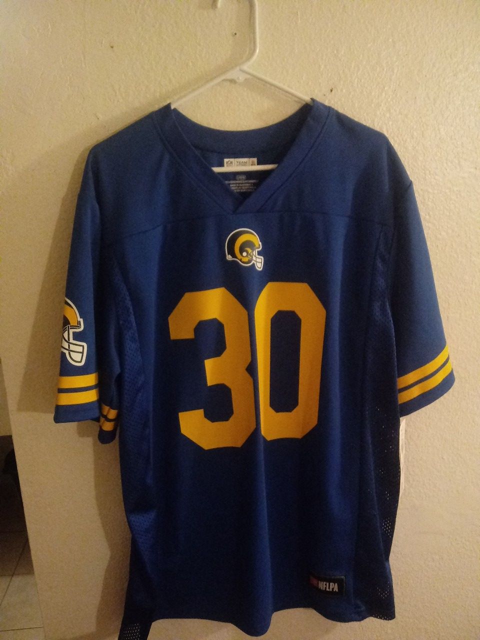 RAMS JERSEY MENS LARGE