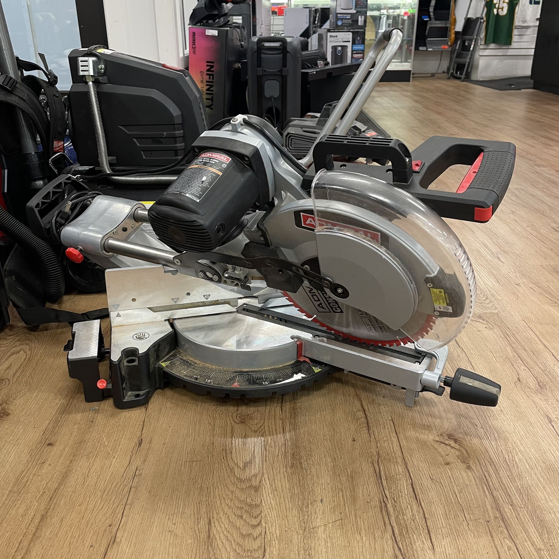 Admiral 12” Dual Bevel Sliding Compound Miter Saw 196019